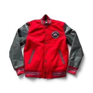 Ohio State Buckeyes Letterman Varsity Jacket Men Size Small